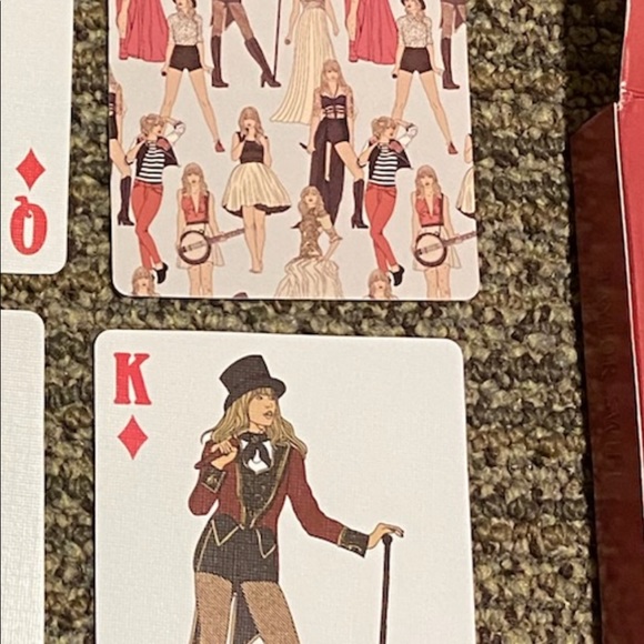 Taylor Swift Eras Playing Cards card set Red Taylor’s Version taylors game rare - Picture 9 of 16